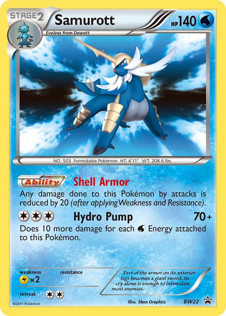 Samurott - BW22/BW22 - EN Samurott - BW22/BW22 - EN