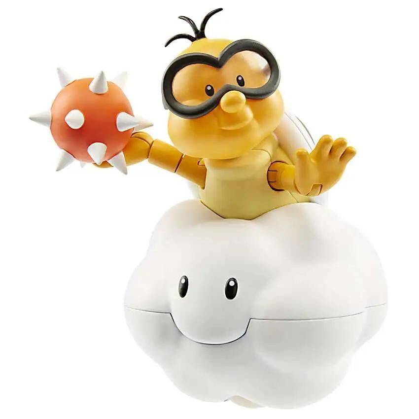 World of Nintendo Lakitu with Spike Ball Action Figure