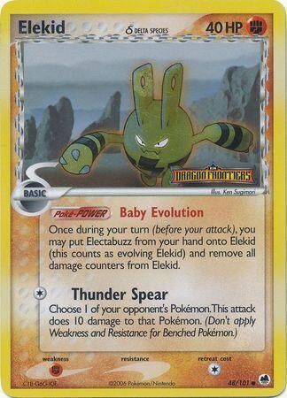 Elekid - 48/101 - Reverse Holo - EN