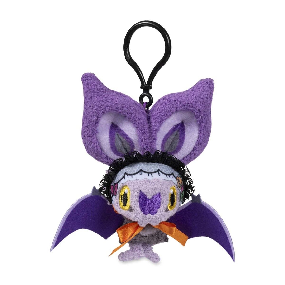 Noibat Halloween Ghost Chateau Pokémon Key Chain Plush