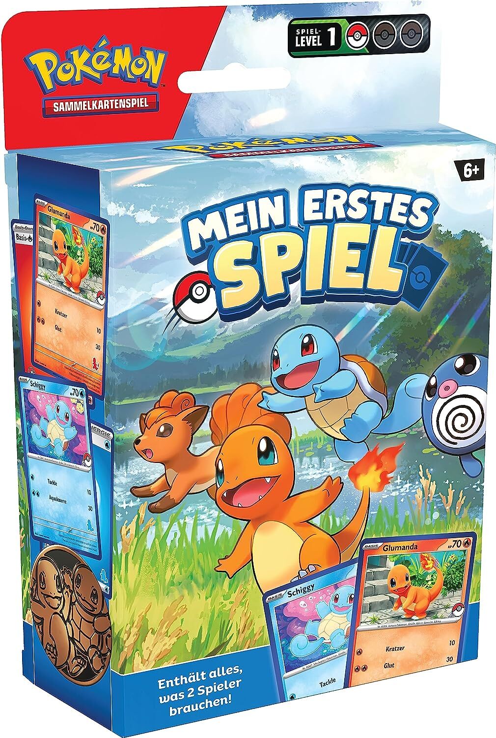 Pokémon - Mein erstes Pokémon Deck Glumanda & Schiggy - DE Pokémon - Mein erstes Pokémon Deck Glumanda & Schiggy - DE