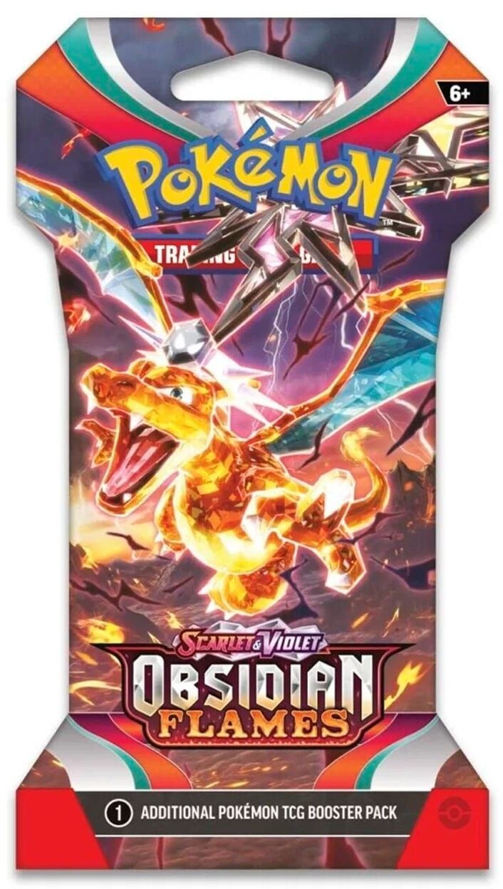 Pokémon TCG: Scarlet & Violet - Obsidian Flames Sleeved Booster Pack (10 Cards) - EN