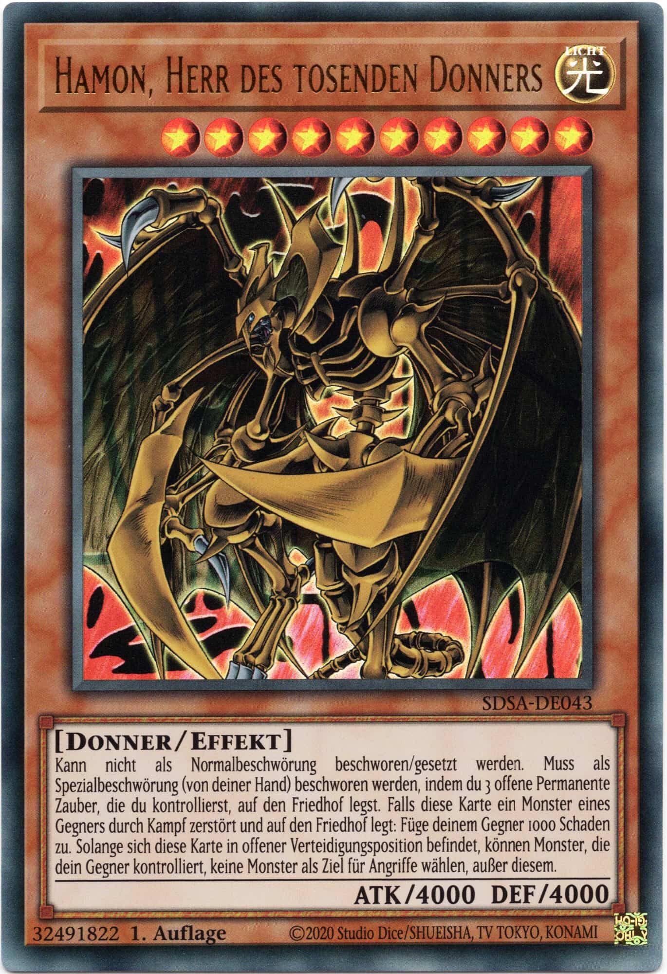 hamon-herr-des-tosenden-donners-sdsa-de043-ultra-rare-1-auflage-near-mint-min Hamon, Herr des tosenden Donners - SDSA-DE043 - Ultra Rare - 1. Auflage - Near Mint