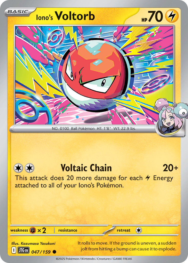 Iono’s Voltorb - 047/159 - EN Iono’s Voltorb - 047/159 - EN