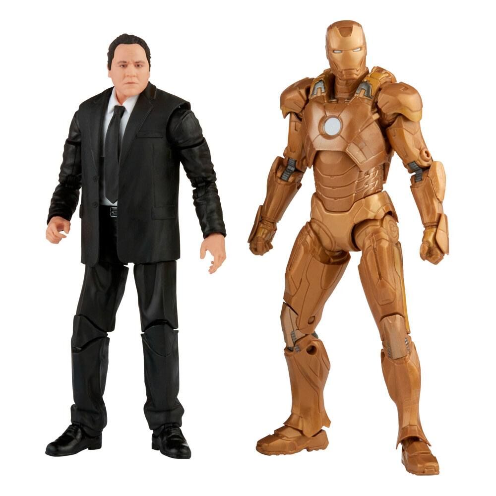 The Infinity Saga Marvel Legends Actionfiguren 2-Pack 2021 Happy Hogan & Iron Man 15 cm The Infinity Saga Marvel Legends Actionfiguren 2-Pack 2021 Happy Hogan & Iron Man 15 cm
