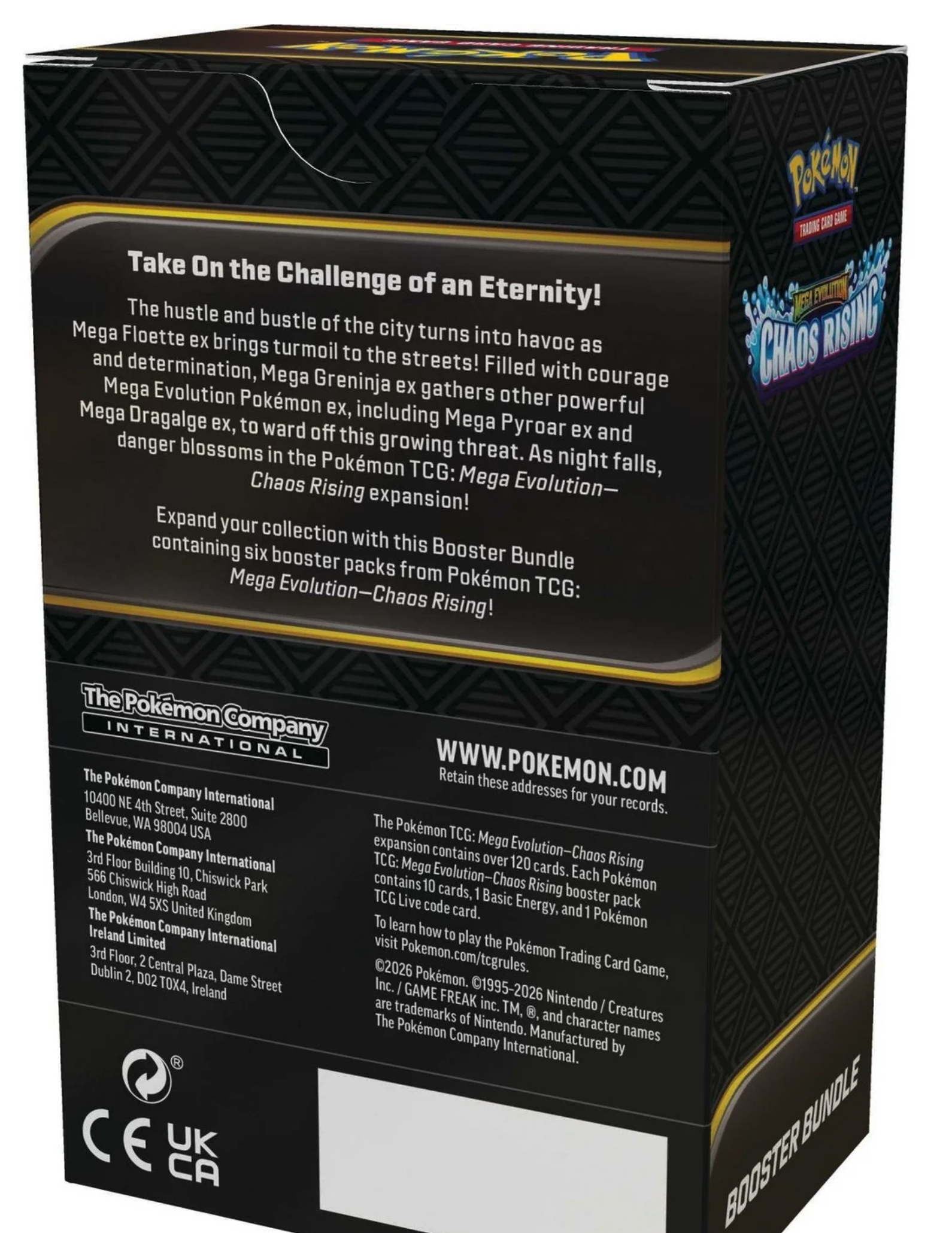 Pokémon TCG: Mega Evolution - Chaos Rising Booster Bundle (6 Packs) - EN 