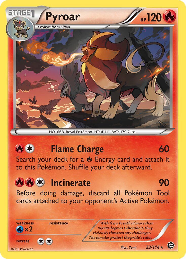 Pyroar - 23/114 - EN Pyroar - 23/114 - EN