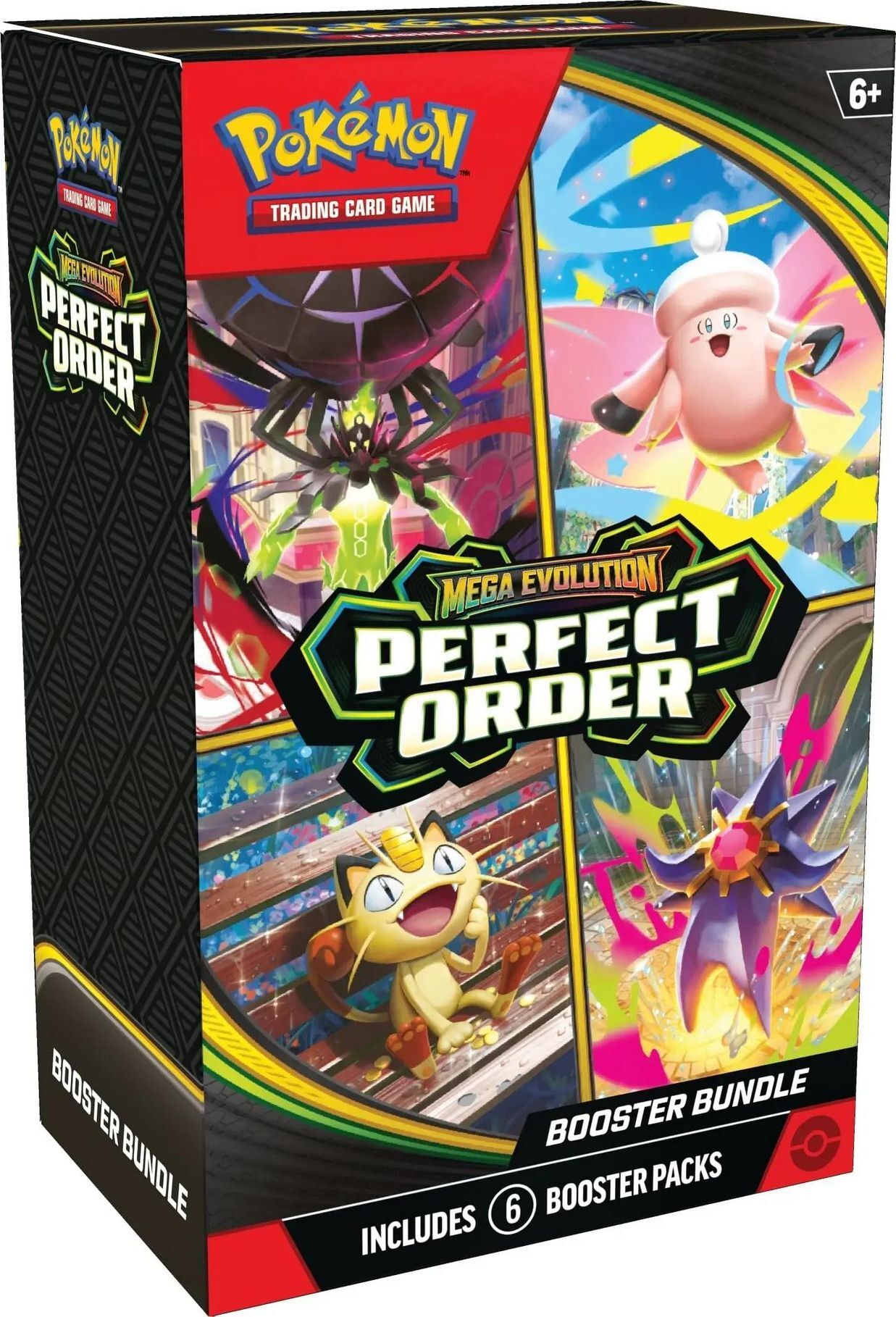 Pokémon TCG: Mega Evolution - Perfect Order Booster Bundle (6 Packs) - EN