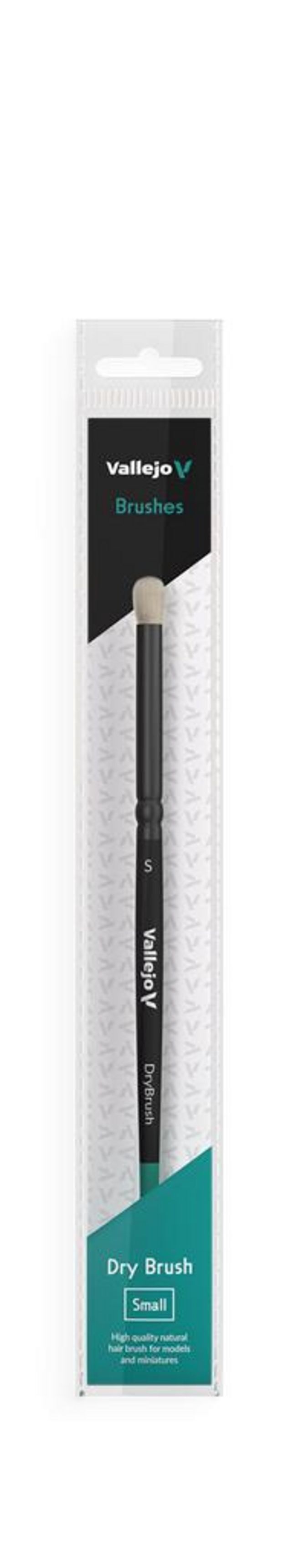 Vallejo - Brush / Dry Brush Natural Hair Dry Brush Small