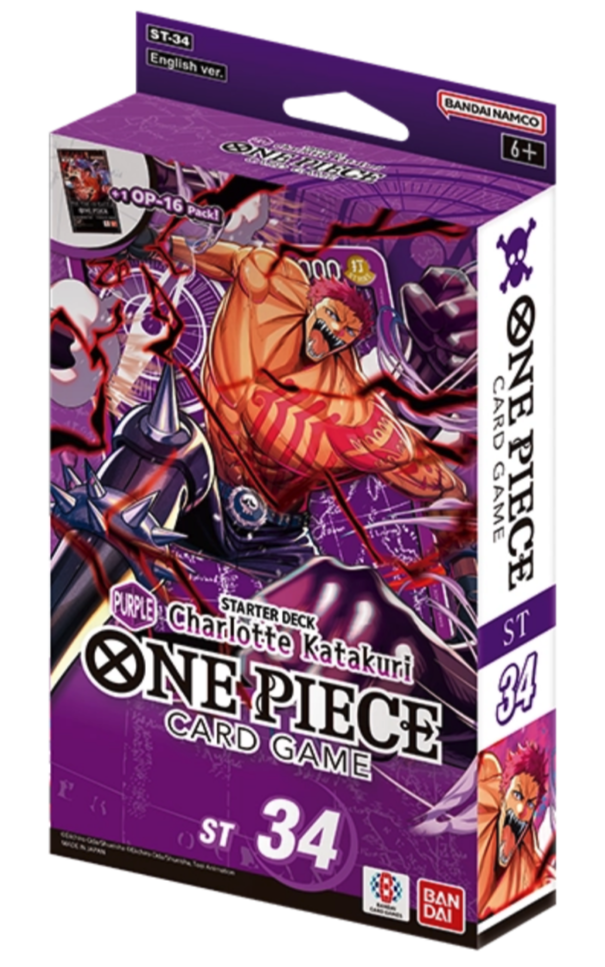 Starter Deck PURPLE Charlotte Katakuri - ST-34 - One Piece Card Game - EN
