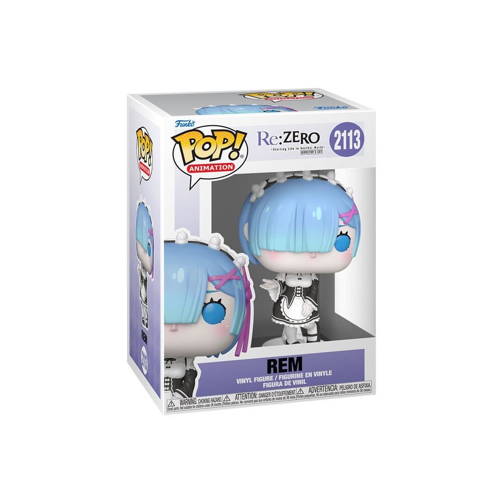 Re:ZERO POP! #2113 Animation Vinyl Figur Rem - 9 cm Re:ZERO POP! #2113 Animation Vinyl Figur Rem - 9 cm
