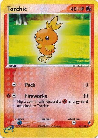 Torchic - 73/109 - Reverse Holo - EN Torchic - 73/109 - Reverse Holo - EN