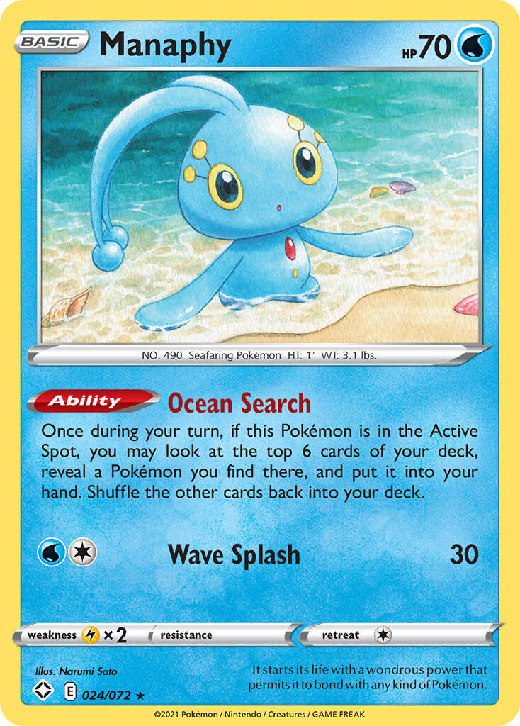 Manaphy - 024/072 - EN Manaphy - 024/072 - EN