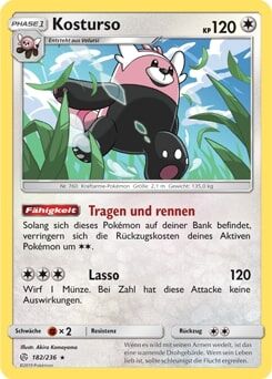 Kosturso 182/236 - Pokémon TCG