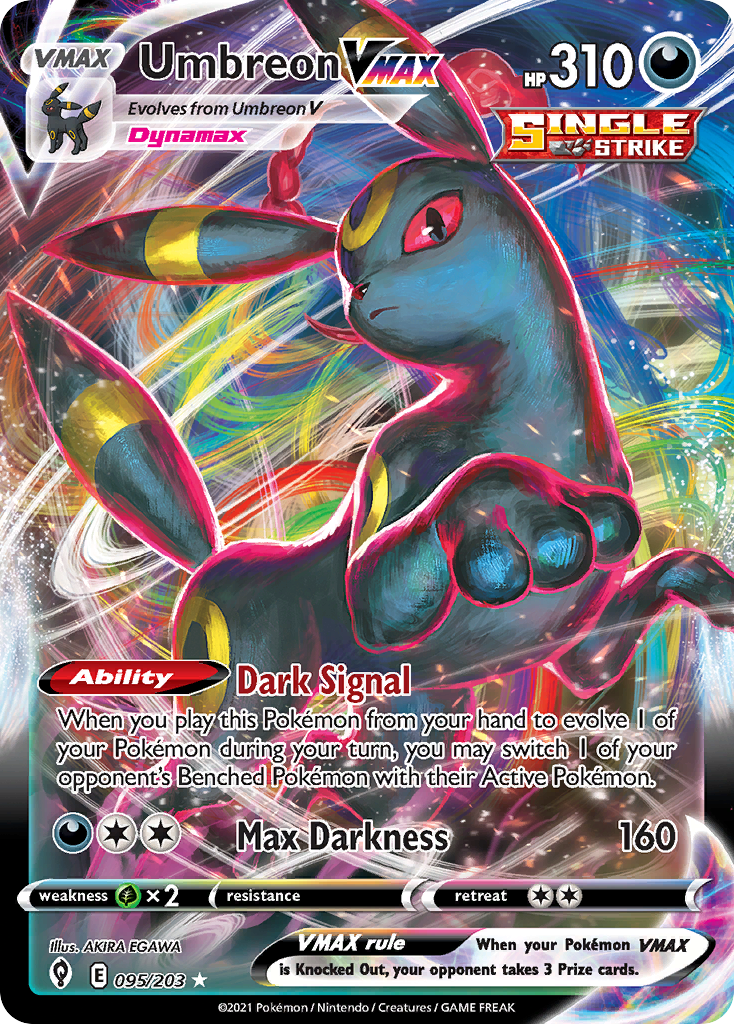 Umbreon VMAX - 095/203 - EN Umbreon VMAX - 095/203 - EN