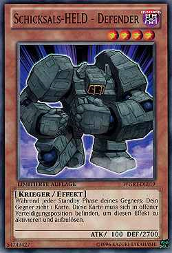 Schicksals-HELD - Defender - Yu-Gi-Oh!
