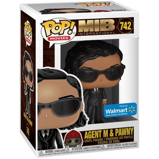 Funko MIB International POP! Movies Agent M & Pawny Exclusive Vinyl Figure #742