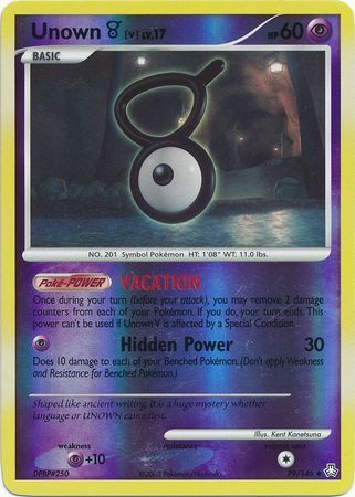 Unown V - 79/146 - Reverse Holo - EN