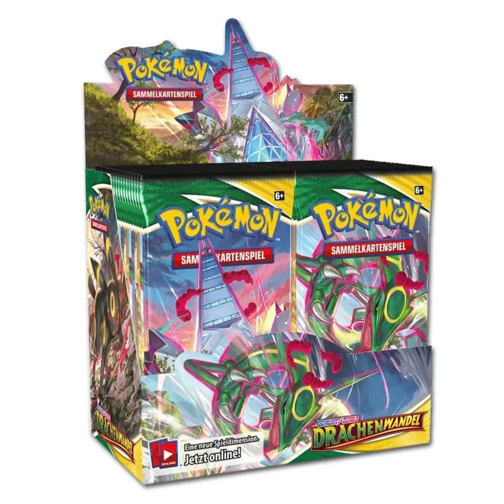 Pokémon Schwert & Schild Drachenwandel Booster Display - DE Pokémon Schwert & Schild Drachenwandel Booster Display - DE