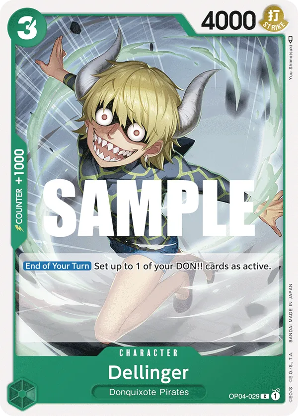 Dellinger - OP04-029 Dellinger - OP04-029