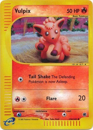 Vulpix - 136/165 - Reverse Holo - EN