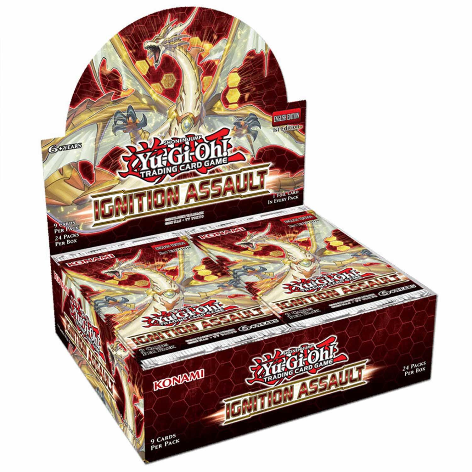 Ignition Assault Booster Display - Yu-Gi-Oh!