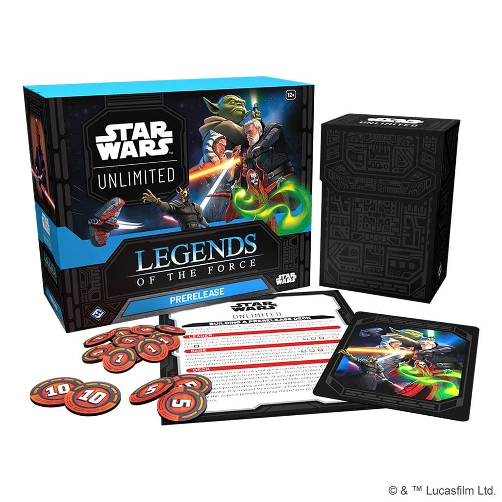 Star Wars: Unlimited - Legends Of The Force - Prerelease Box - FFG- EN