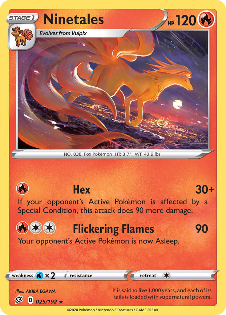 Ninetales - 025/192 - EN Ninetales - 025/192 - EN