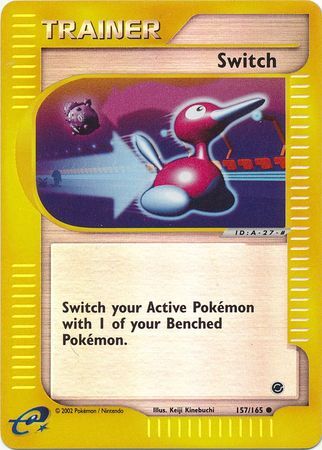 Switch - 157/165 - Reverse Holo - EN Switch - 157/165 - Reverse Holo - EN