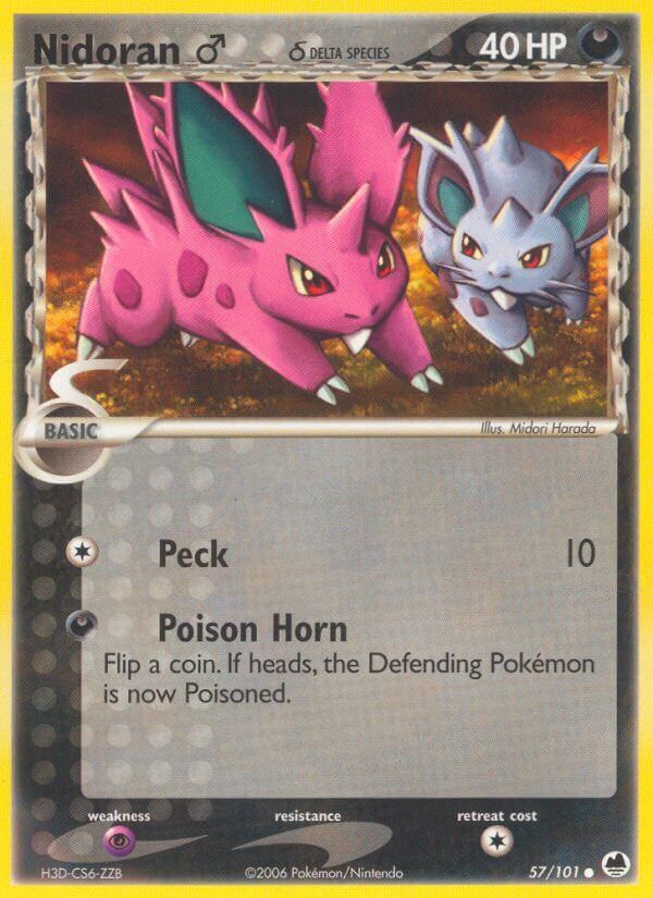 Nidoran Male - 57/101 - EN Nidoran Male - 57/101 - EN