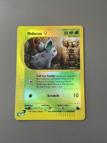 Nidoran Female - 81/144 - Reverse Holo - EN