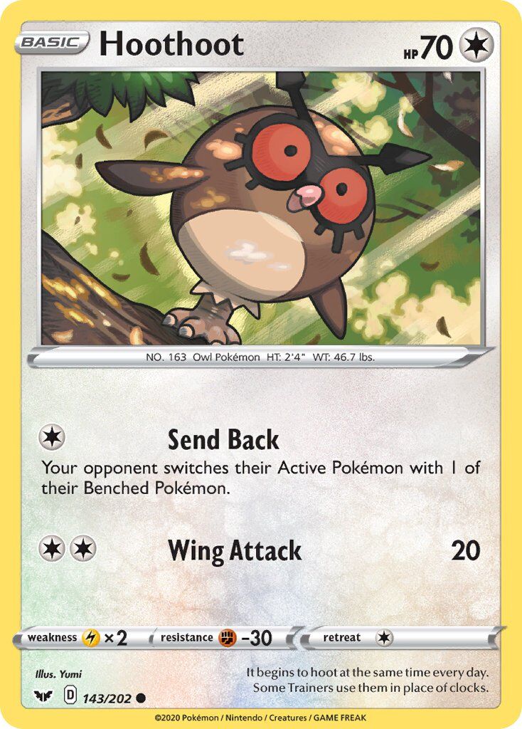 Hoothoot - 143/202 - EN