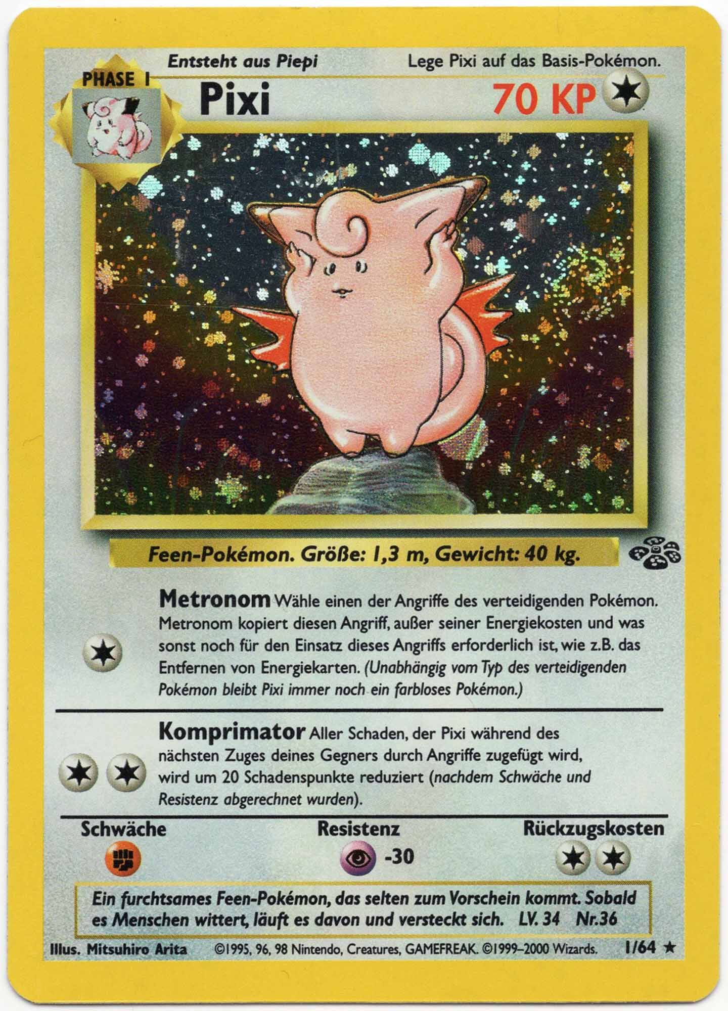 Pixi - 1/64 - Pokémon TCG - Lightly Played