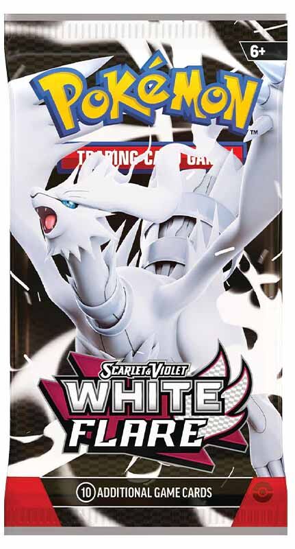 Pokémon TCG: Scarlet & Violet White Flare (SV10.5) Booster Pack - EN Pokémon TCG: Scarlet & Violet White Flare (SV10.5) Booster Pack - EN