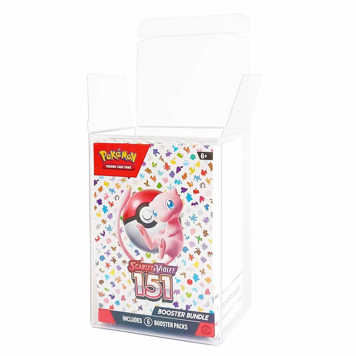 Pokémon PET Schutzhülle für Booster Bundle