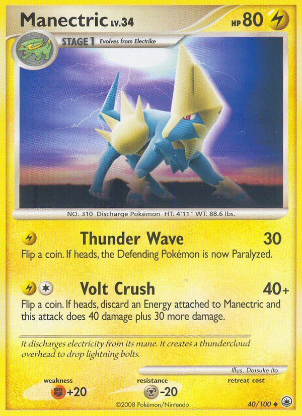 Manectric - 40/100 - EN Manectric - 40/100 - EN