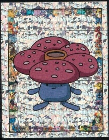 Vileplume-Prism - S8 - Merlin Sticker Series 1