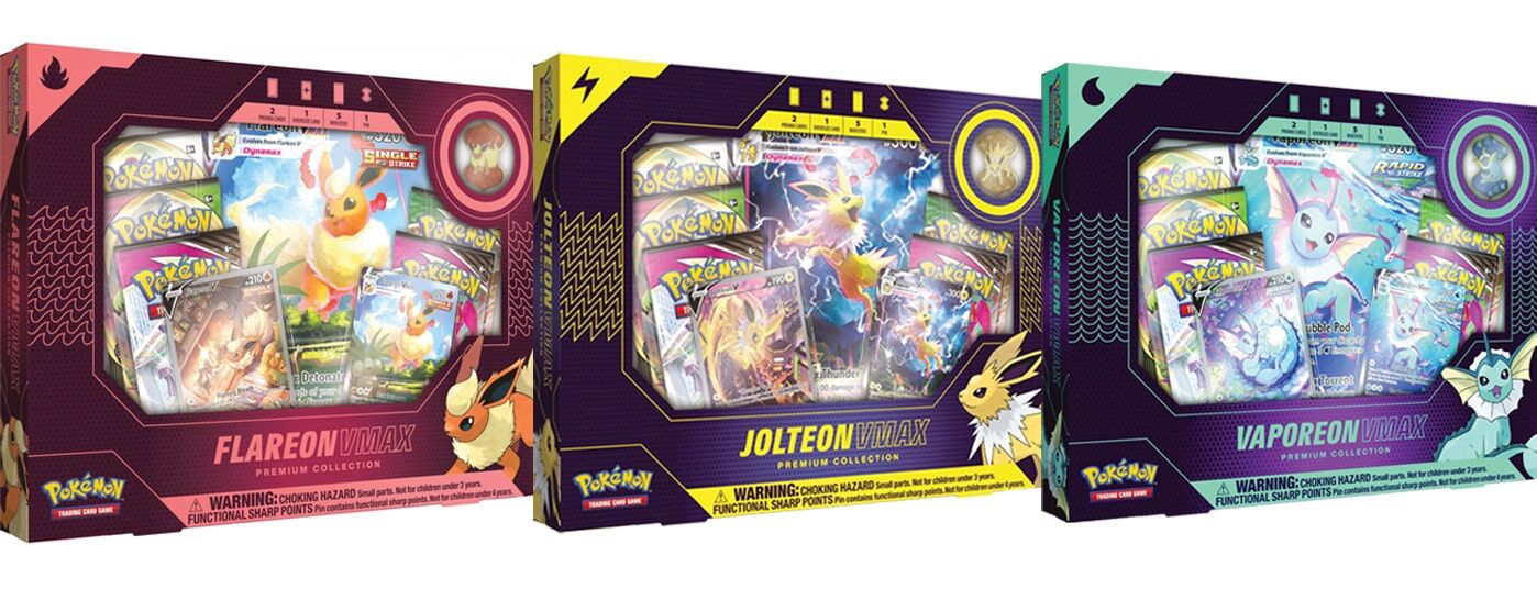 Pokémon Vaporeon VMAX Premium Collection Box - EN
