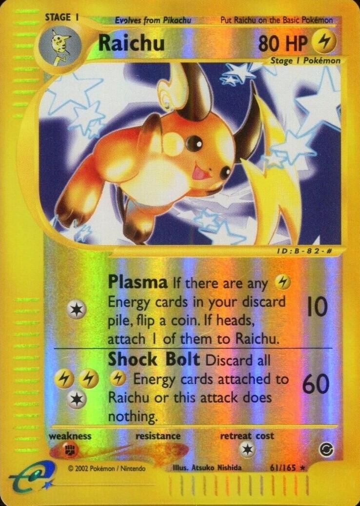 Raichu - 61/165 - Reverse Holo - EN