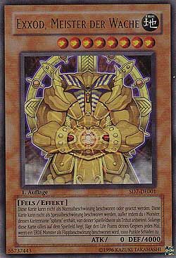 Exxod, Meister der Wache - Yu-Gi-Oh!