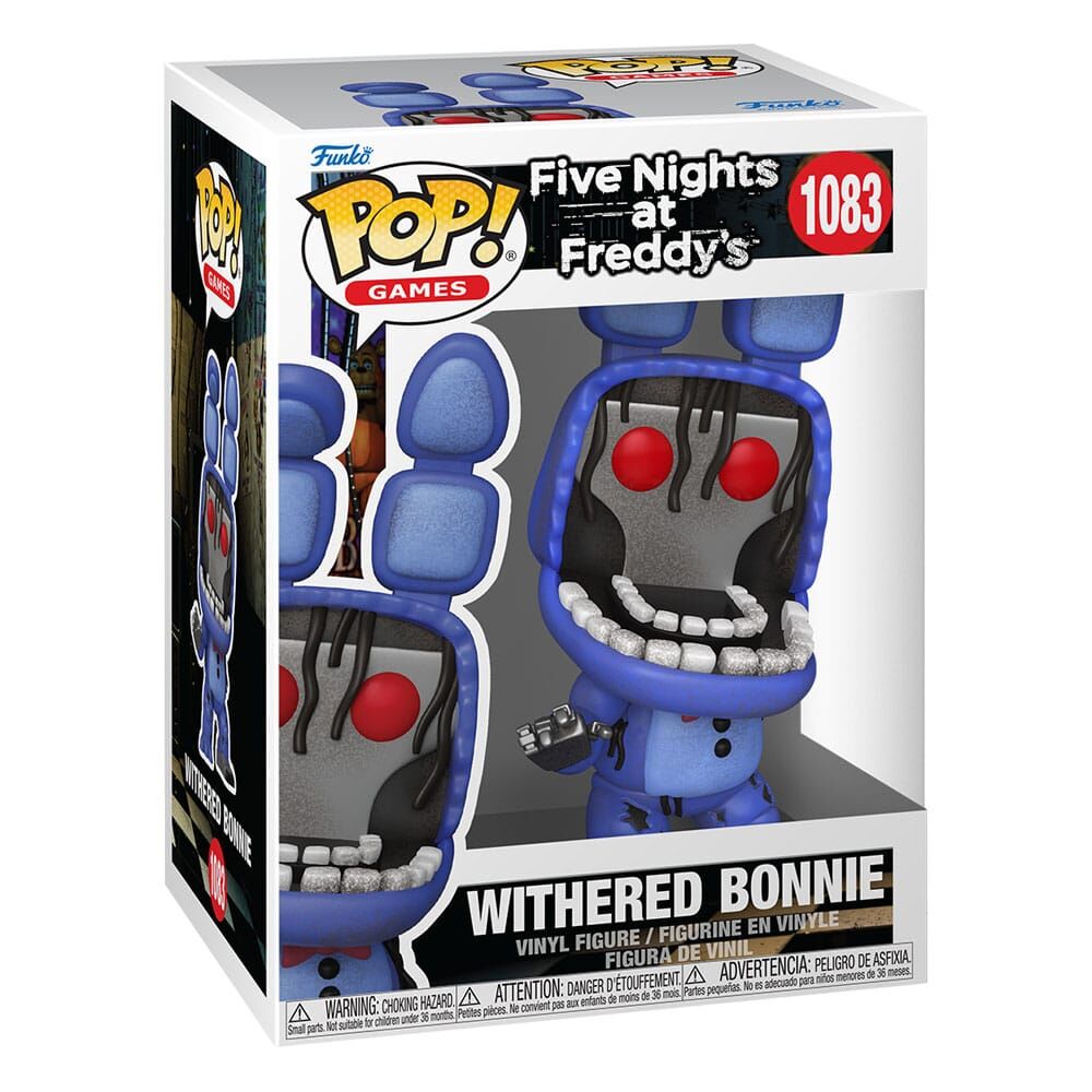 Five Nights at Freddy's POP! #1083 - Vinyl Figur Withered Bonnie 9 cm Five Nights at Freddy's POP! #1083 - Vinyl Figur Withered Bonnie 9 cm