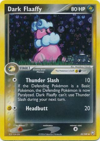Dark Flaaffy - 33/109 - Reverse Holo - EN