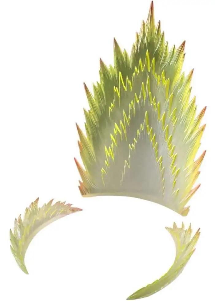 Tamashii Effect Energy Aura Yellow Action Figure Accessory