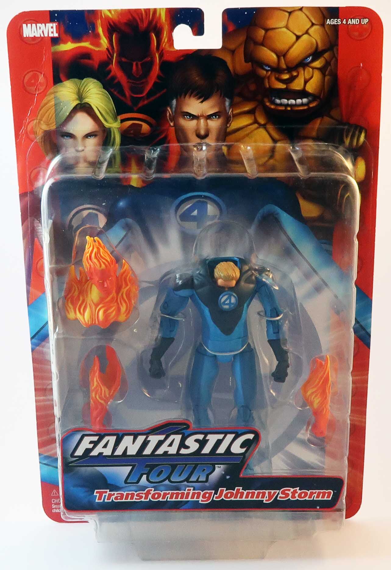 Human Torch Transforming Actionfigur Marvel