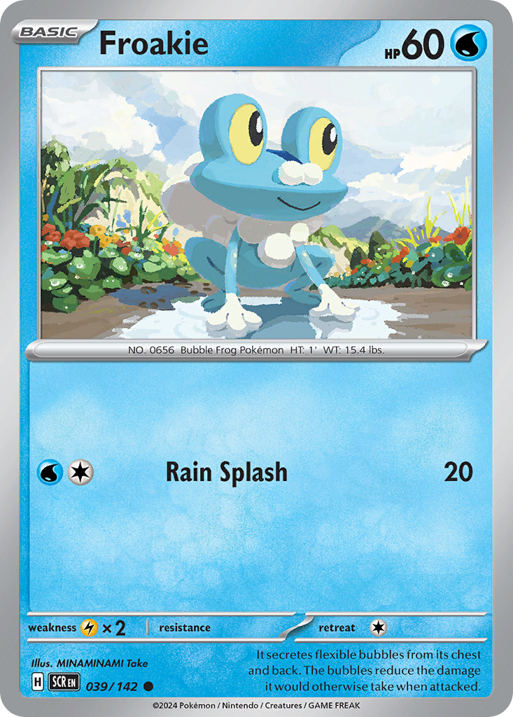Froakie - 039/142 - EN Froakie - 039/142 - EN