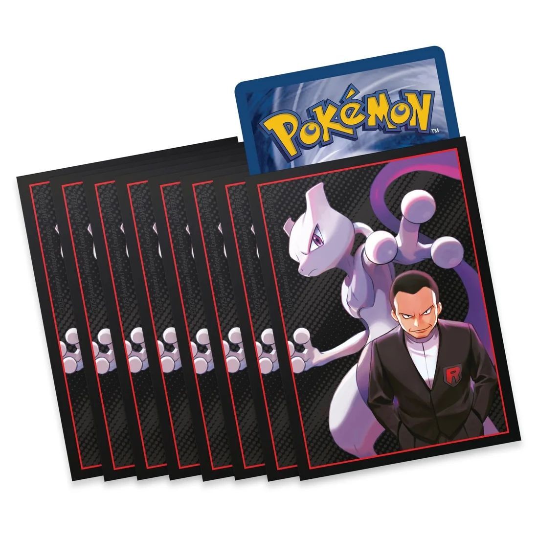 Pokemon Destined Rivals Team Rocket's Mewtwo Sleeves Pokemon Destined Rivals Team Rocket's Mewtwo Sleeves