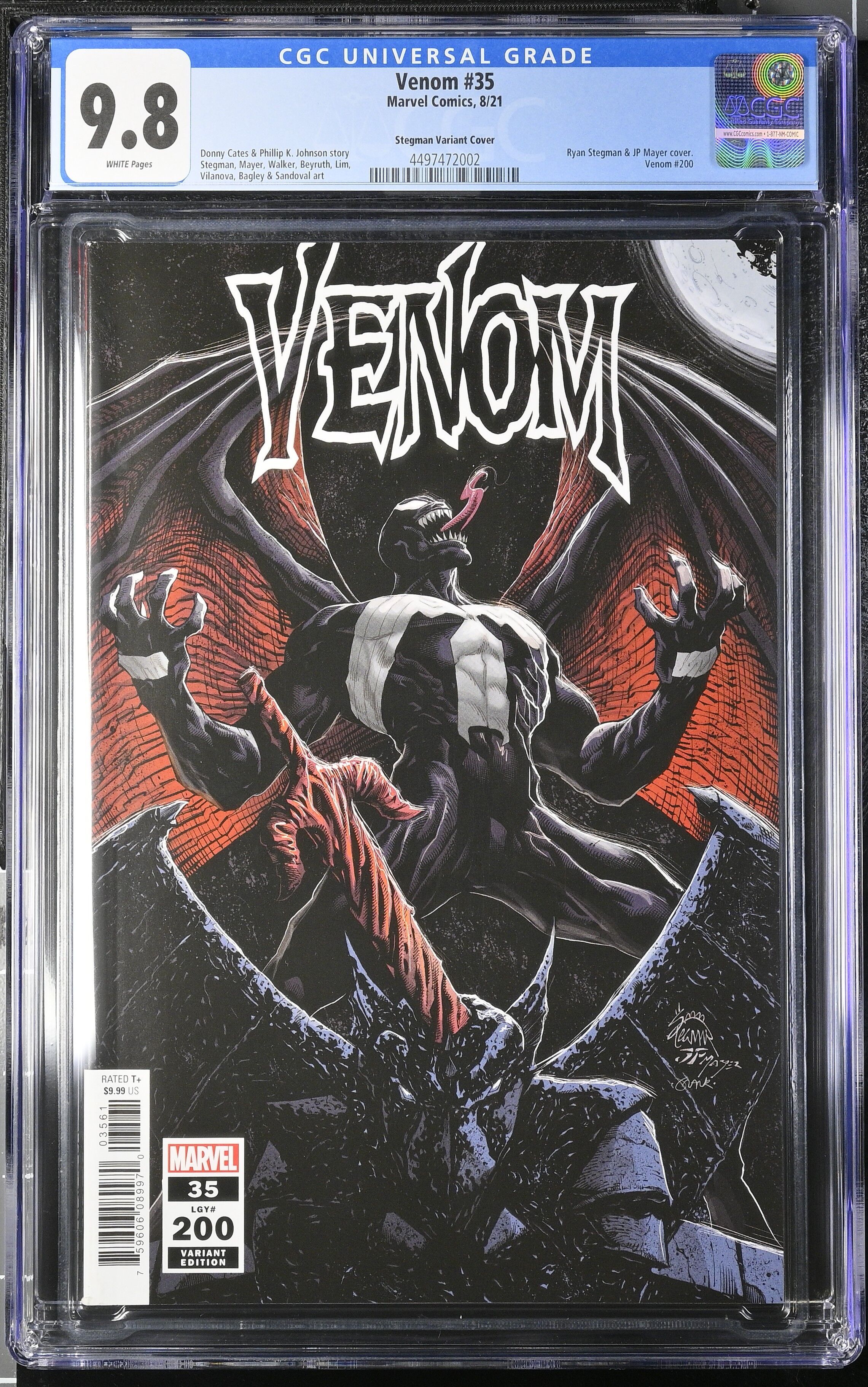 Venom #35 CGC 9.8 Top Pop! Venom #35 CGC 9.8 Top Pop!