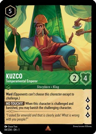 Kuzco - Temperamental Emperor - 84/204 - EN Kuzco - Temperamental Emperor - 84/204 - EN
