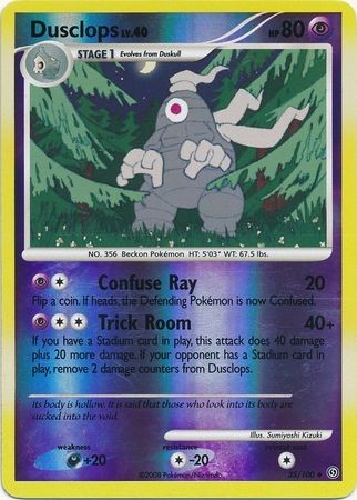 Dusclops - 35/100 - Reverse Holo - EN