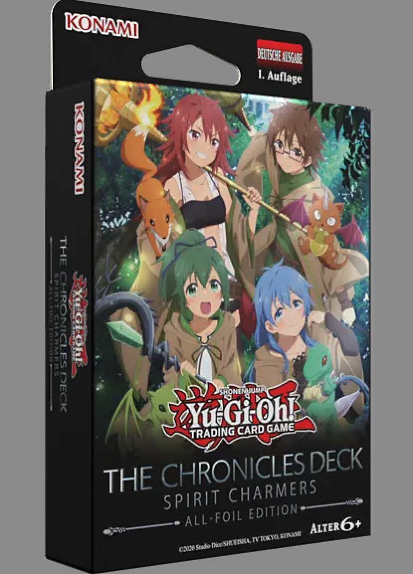 The Chronicles Deck: Spirit Charmers - 1.Auflage - Yu-Gi-Oh! - DE The Chronicles Deck: Spirit Charmers - 1.Auflage - Yu-Gi-Oh! - DE